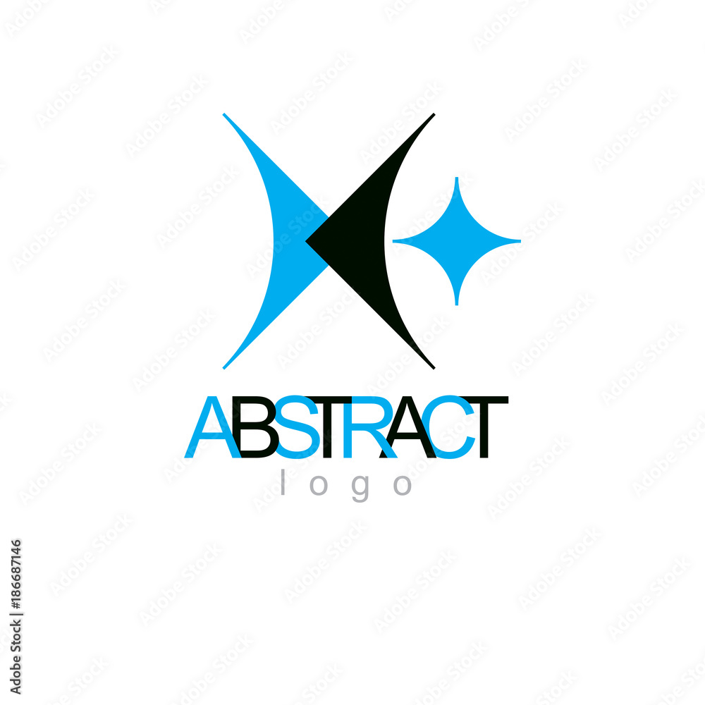 Vector geometric conceptual shape can be used as business innovation idea creative icon. Vector geometric conceptual shape can be used as business innovation idea creative icon.