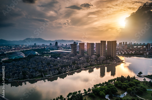 Canvas Print The cityscape