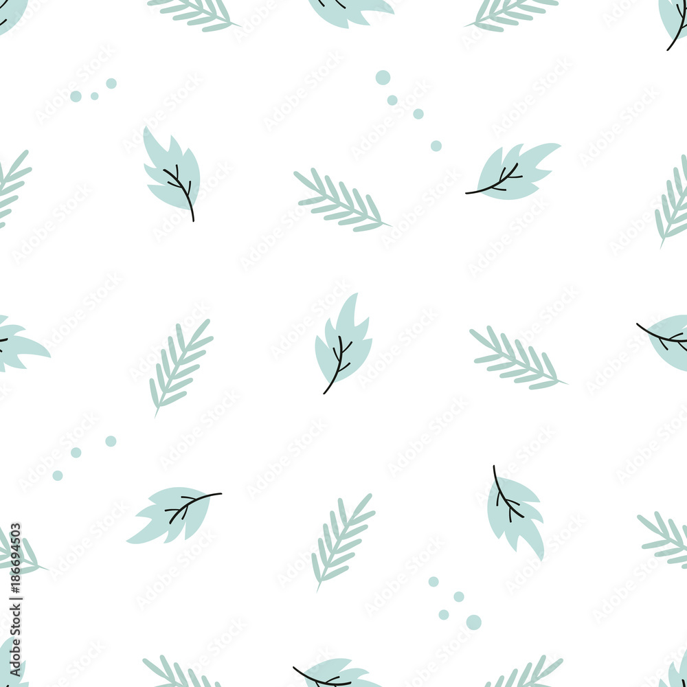 Scandinavian pattern with different elements