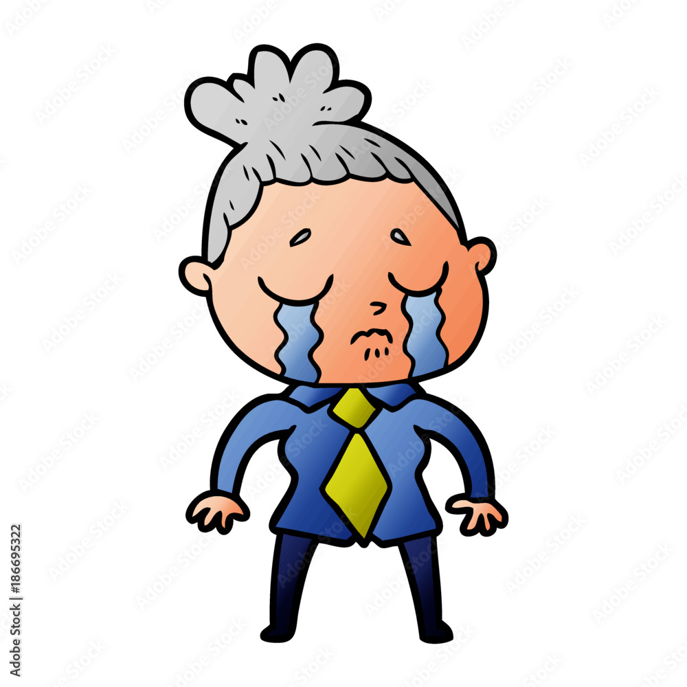 cartoon crying woman cartoon crying woman