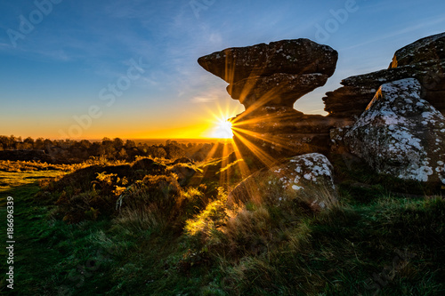 Brimham Rocks, North Yorkshire photo