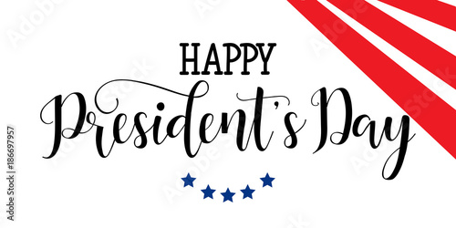President's Day in USA Background. graphic design for decoration posters, cards, gift cards.