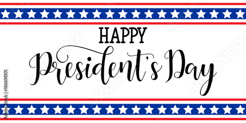 President's Day in USA Background. graphic design for decoration posters, cards, gift cards.