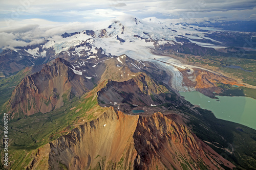 Flug über den Katmai National Park