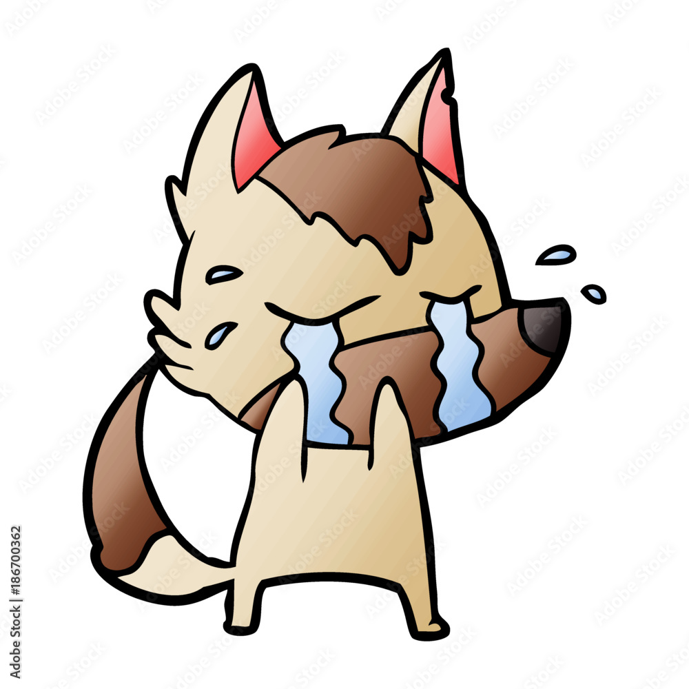 cartoon crying wolf cartoon crying wolf