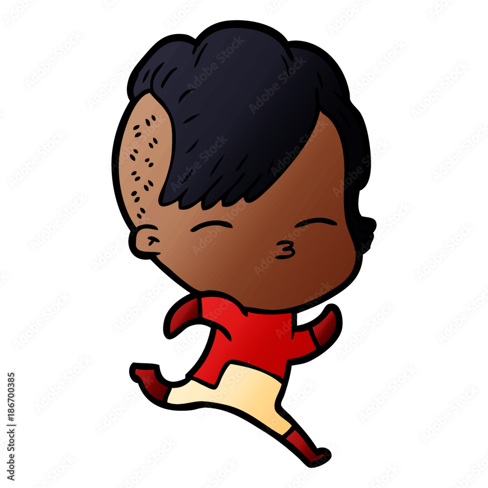 cartoon girl wearing futuristic clothes cartoon girl wearing futuristic clothes