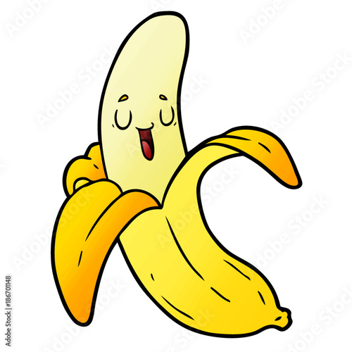 cartoon banana