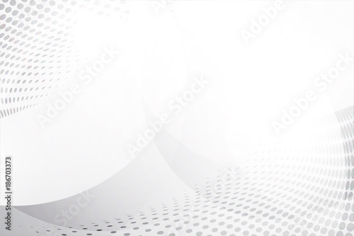 White abstract background vector. Gray abstract. Modern design background for report and project presentation template. Vector illustration graphic. Dot and circular shape. product advertising present