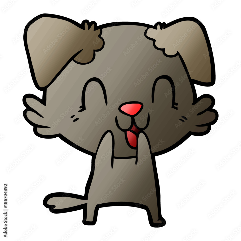 laughing cartoon dog laughing cartoon dog