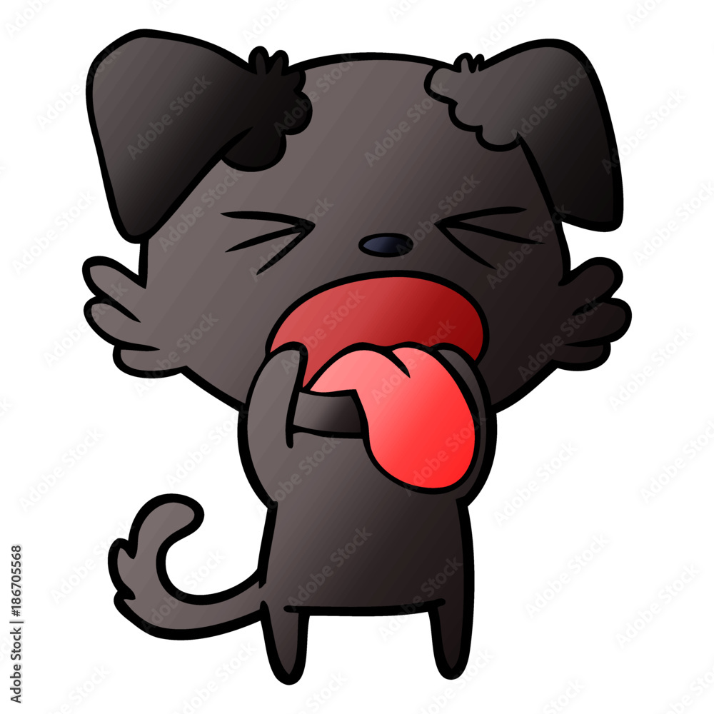 cartoon disgusted dog cartoon disgusted dog