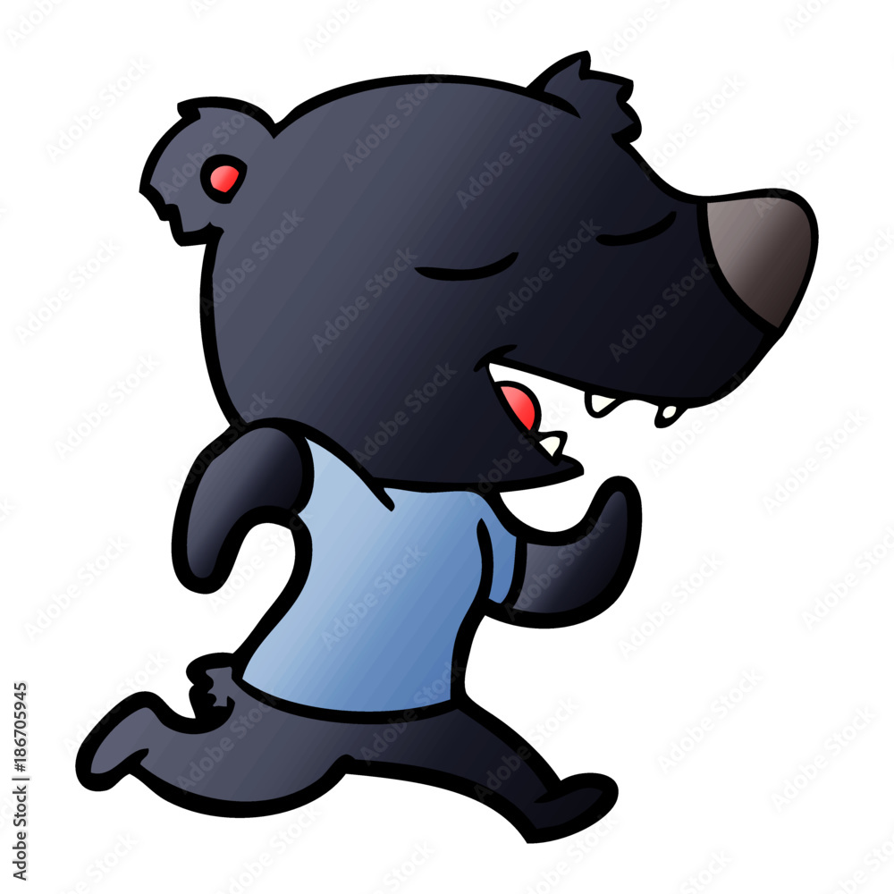 Obraz premium cartoon bear