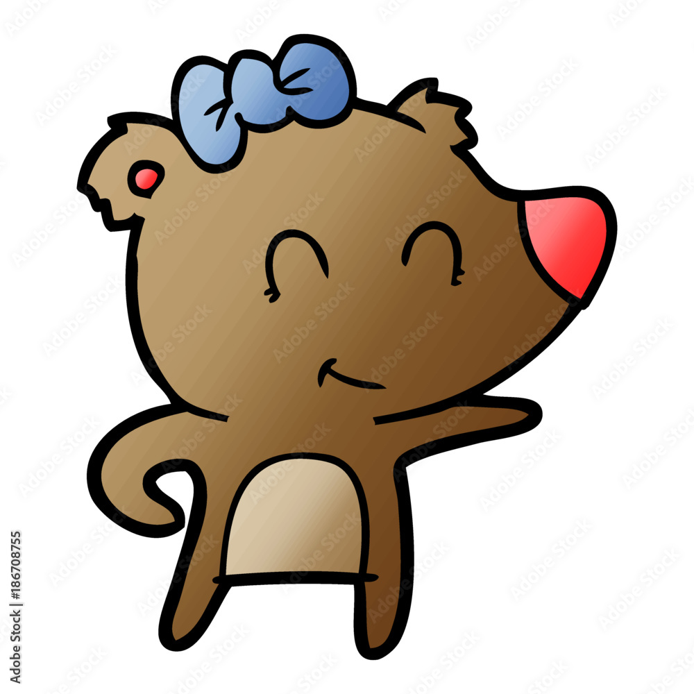 female bear cartoon female bear cartoon
