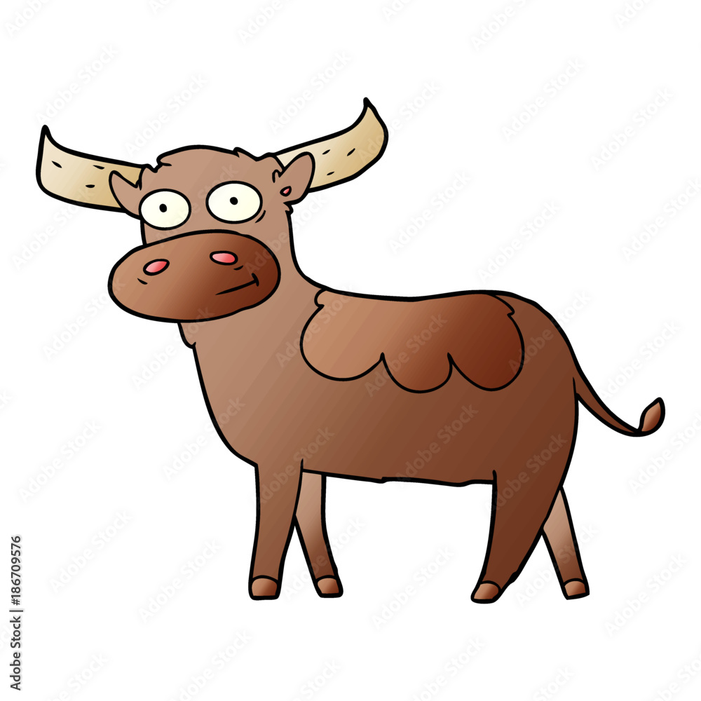 cartoon bull cartoon bull