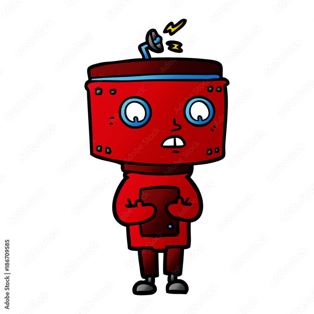 cartoon robot cartoon robot