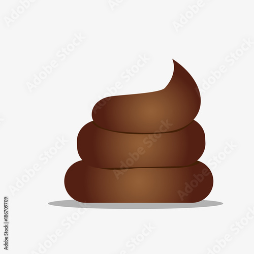 Poo emoticon, emoji - poop face