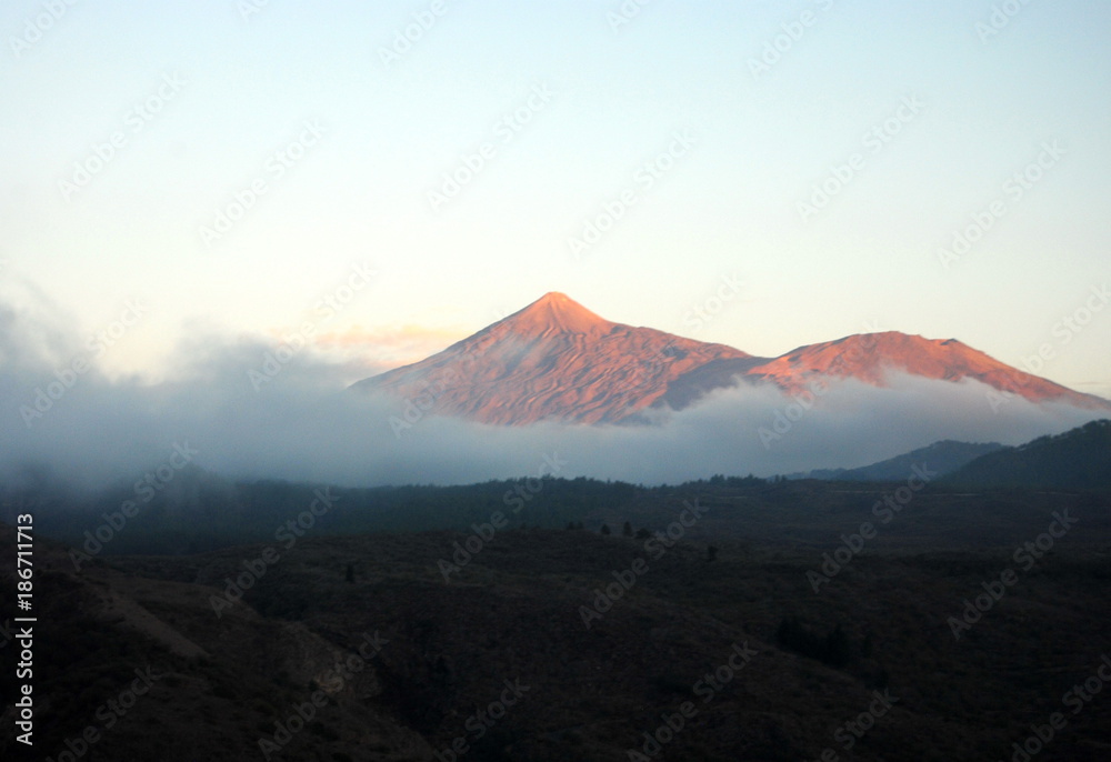 Der höchste Berg in Spanien - Teide