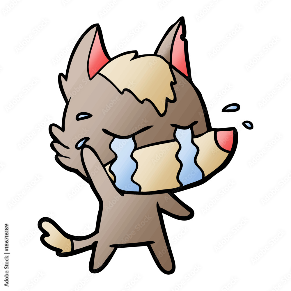 cartoon crying wolf cartoon crying wolf