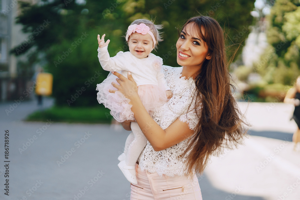 Mother with daughter Mother with daughter