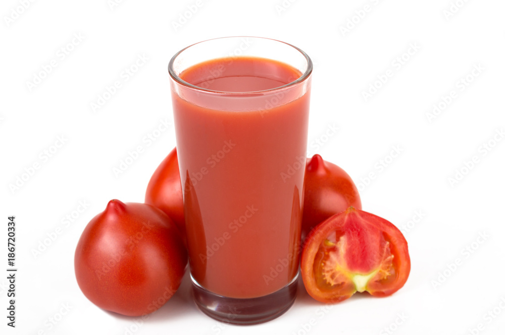 Tomato juice from fresh tomatoes Tomato juice from fresh tomatoes