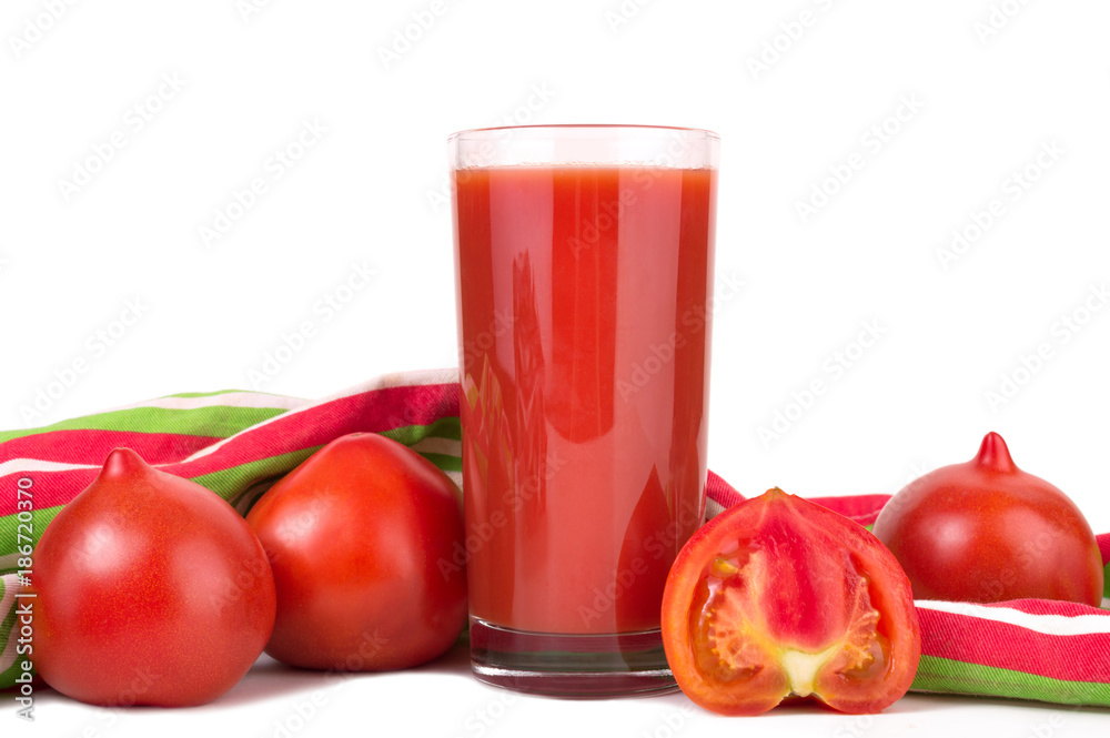 Tomato juice from fresh tomatoes Tomato juice from fresh tomatoes
