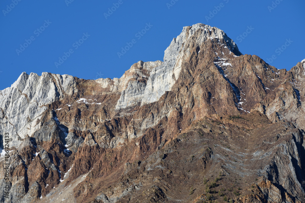 Mount Baldwin in the John Muir Wilderness, Sierra Nevada Range, California