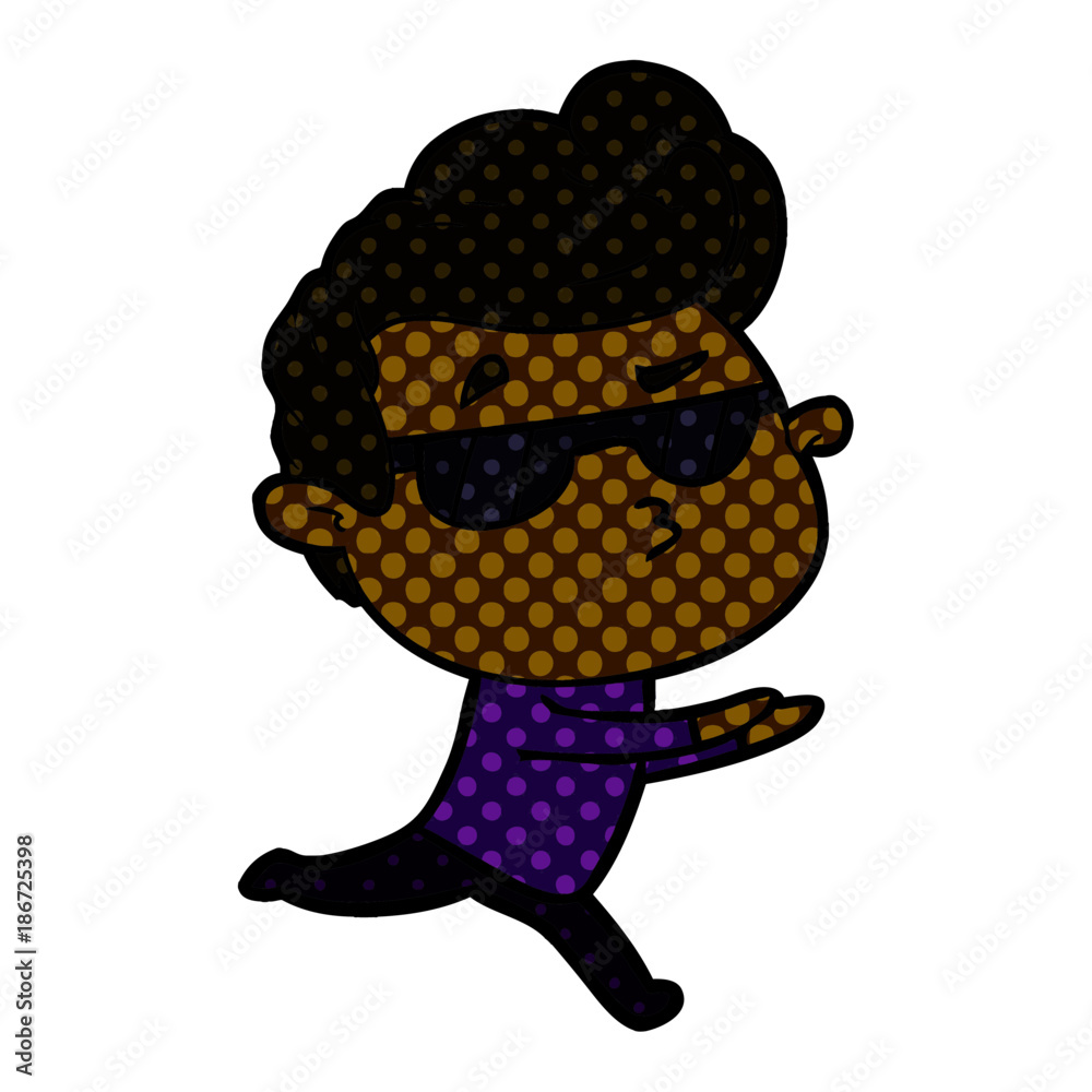 cartoon cool guy cartoon cool guy