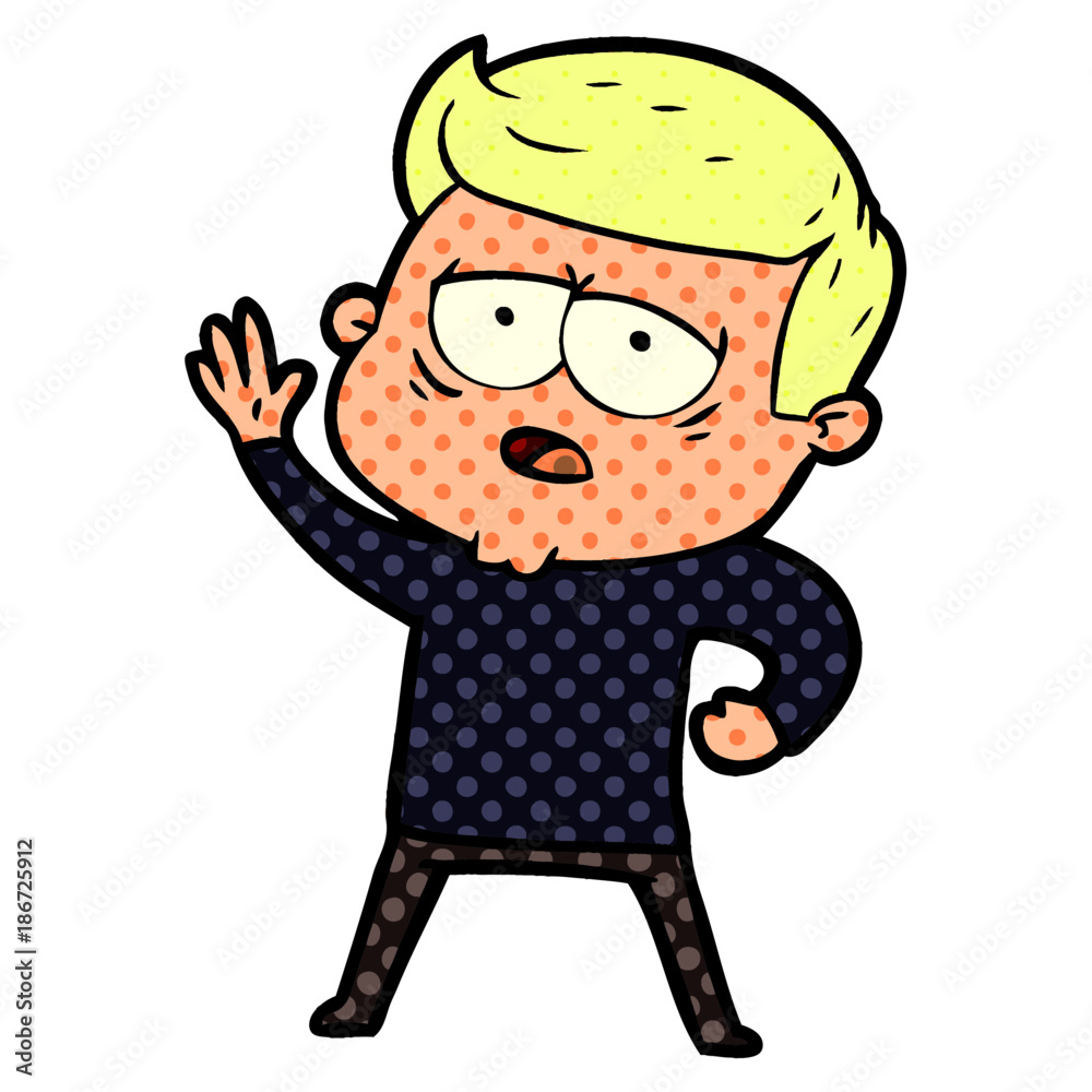 cartoon tired man cartoon tired man