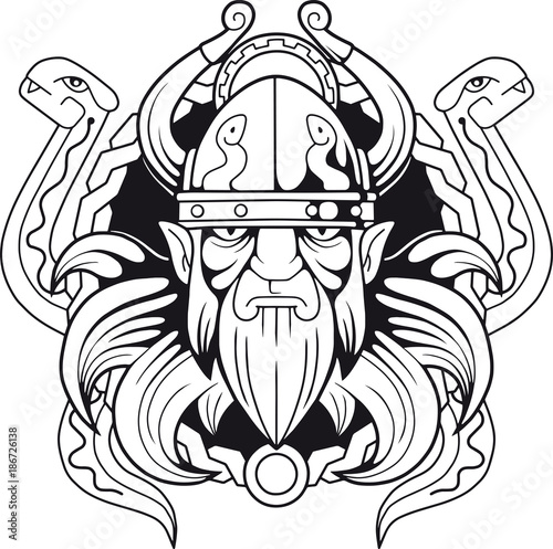 ancient Scandinavian god of deception Loki