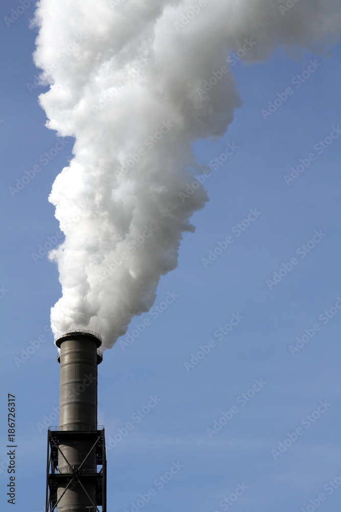 Chimney Stacks of a modern hard coal power plant