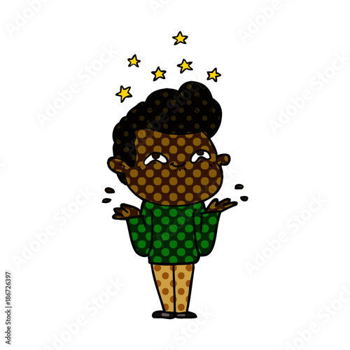excited man cartoon