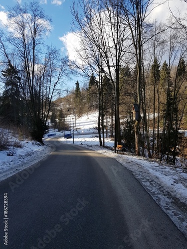 Droga w zimie © michalsen