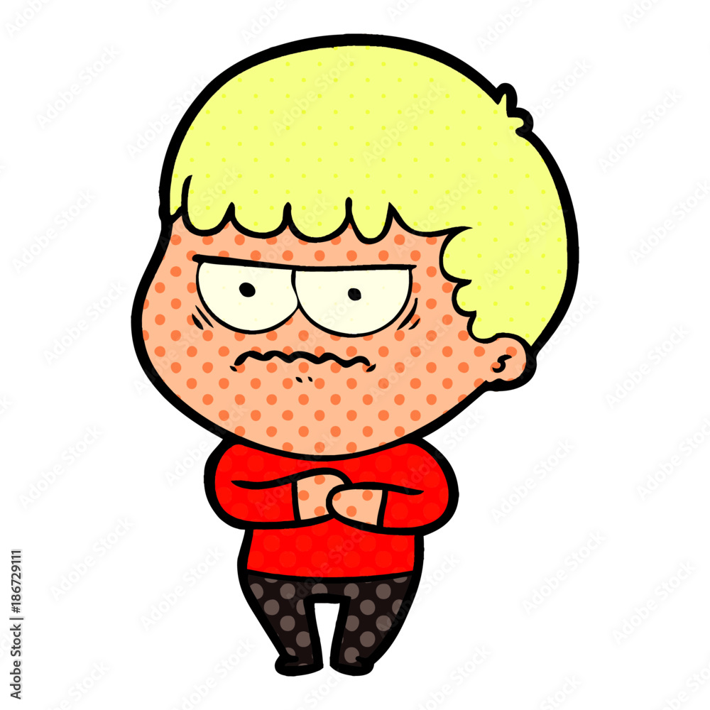 cartoon annoyed man cartoon annoyed man