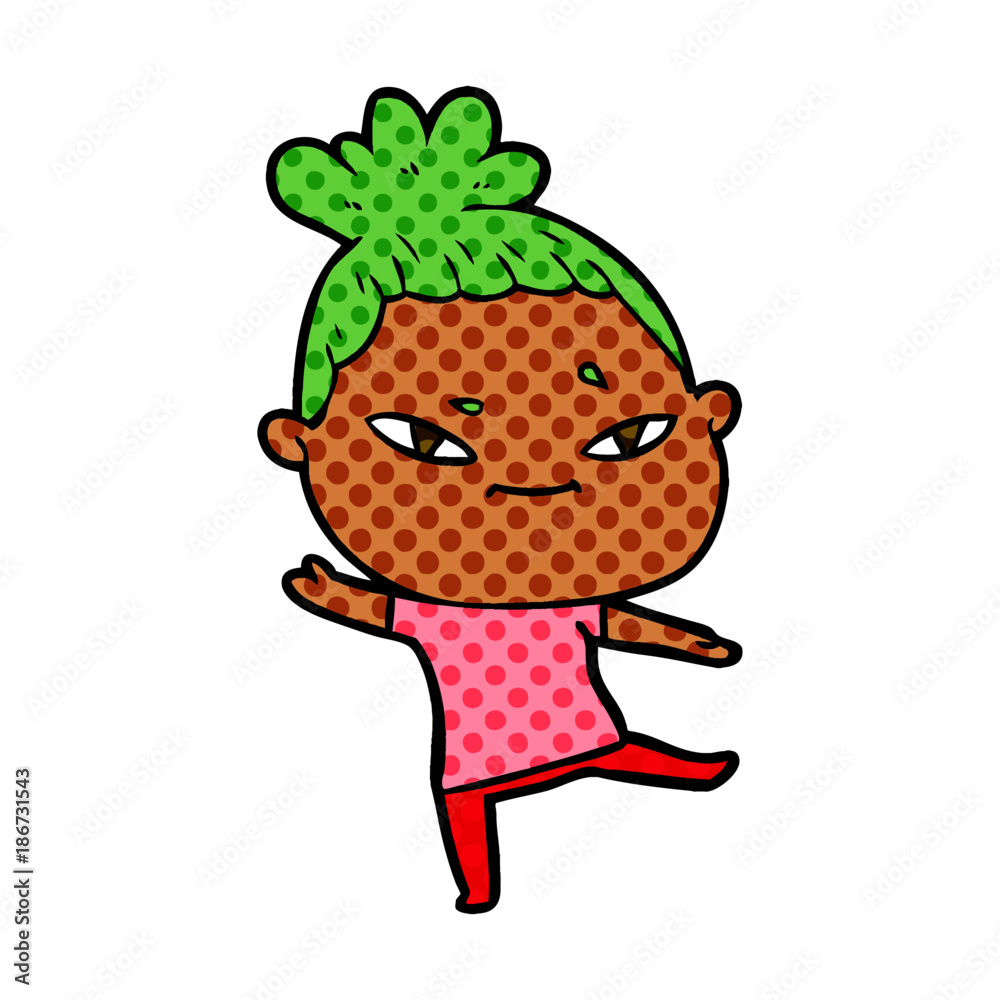 cartoon woman cartoon woman