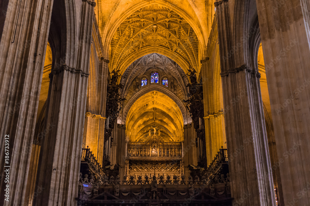 Naklejka premium Seville Cathedral