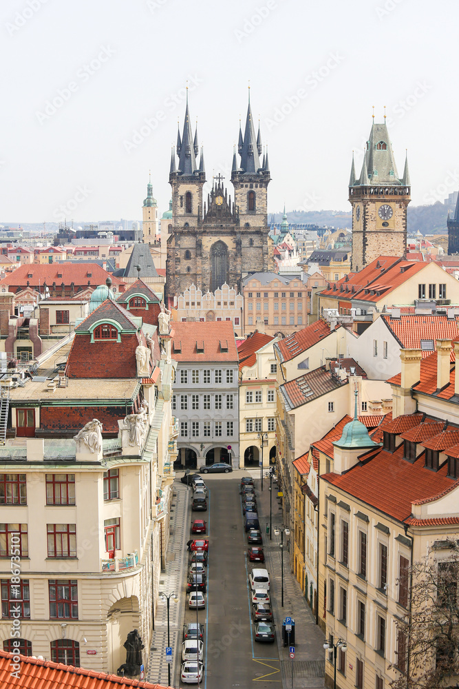 Obraz premium Center of Prague, Czech Republic