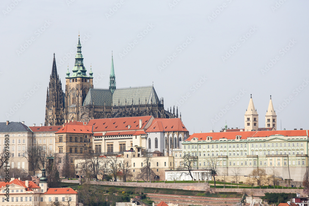 St Vitus Cathedral in Prague, Czech Republic