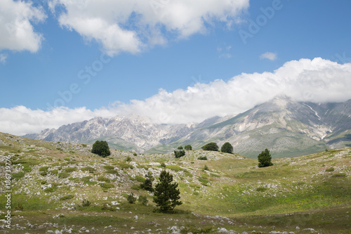 Gran Sasso d'Italia, Monte Camicia e Cima Delle Veticole, Vista da sud 