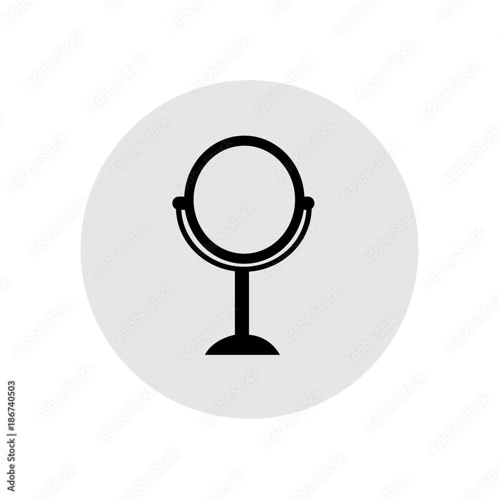Mirror icon. Vector Illustration Mirror icon. Vector Illustration