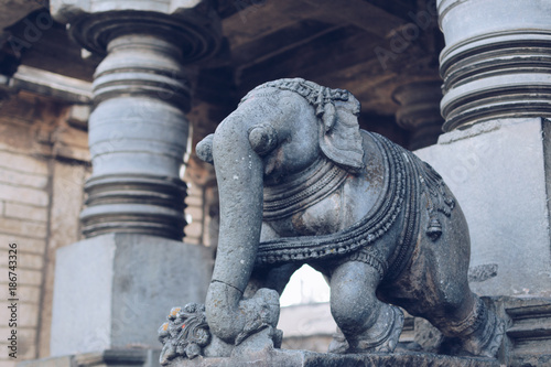 Hindu Architectures of beluru and halebidu of Hoysala Dynasty  photo