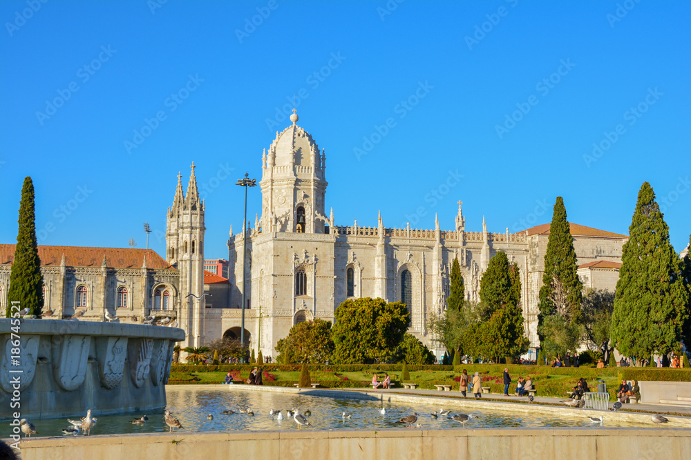 Fototapeta premium Lisbonne: Monastère des Hiéronymites
