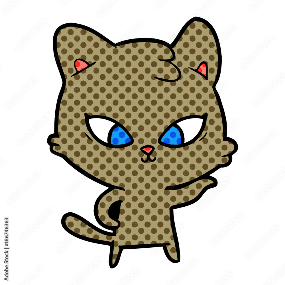 cute cartoon cat