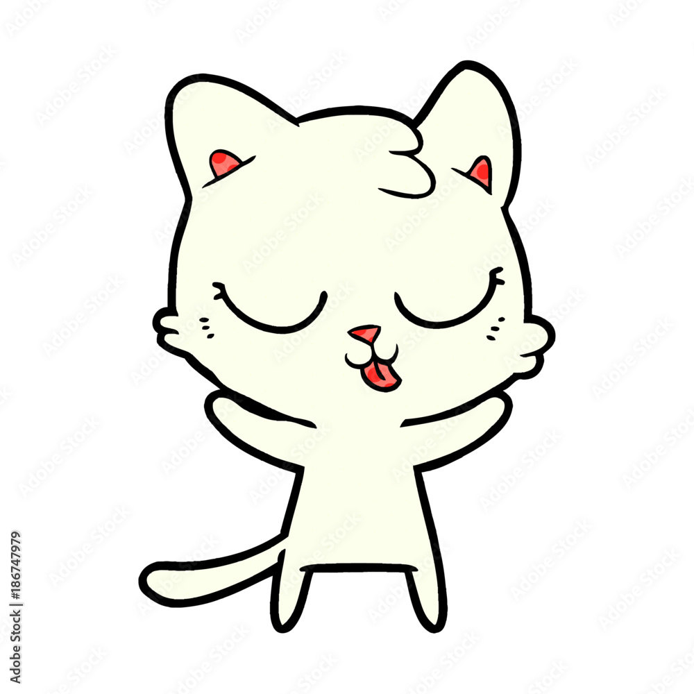 cute cartoon cat cute cartoon cat