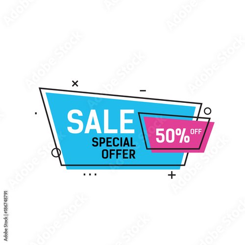 Sale Special Offer Lettering in Frame