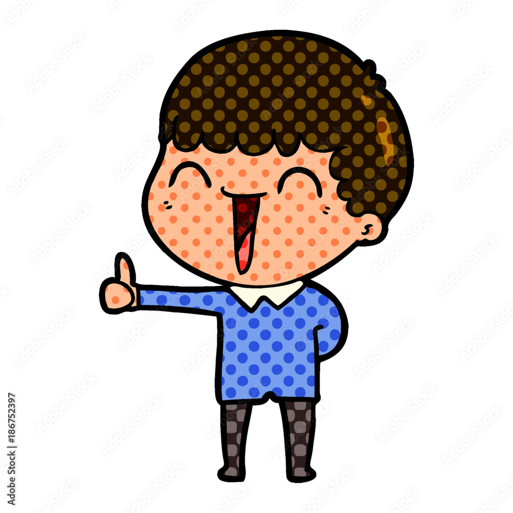 cartoon happy man cartoon happy man