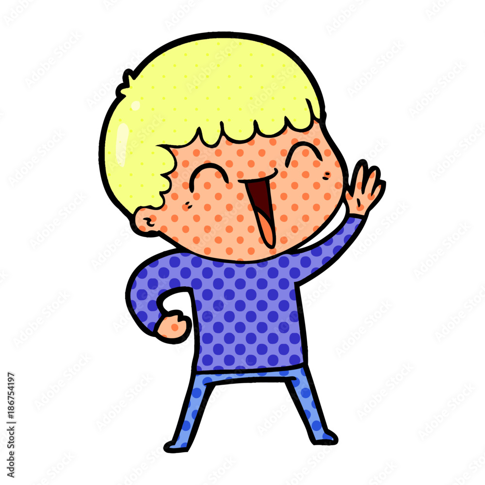cartoon happy man cartoon happy man