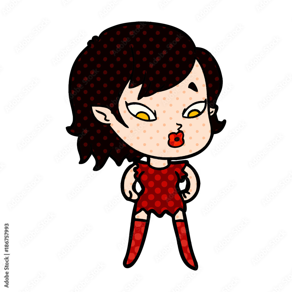 cute cartoon vampire girl cute cartoon vampire girl