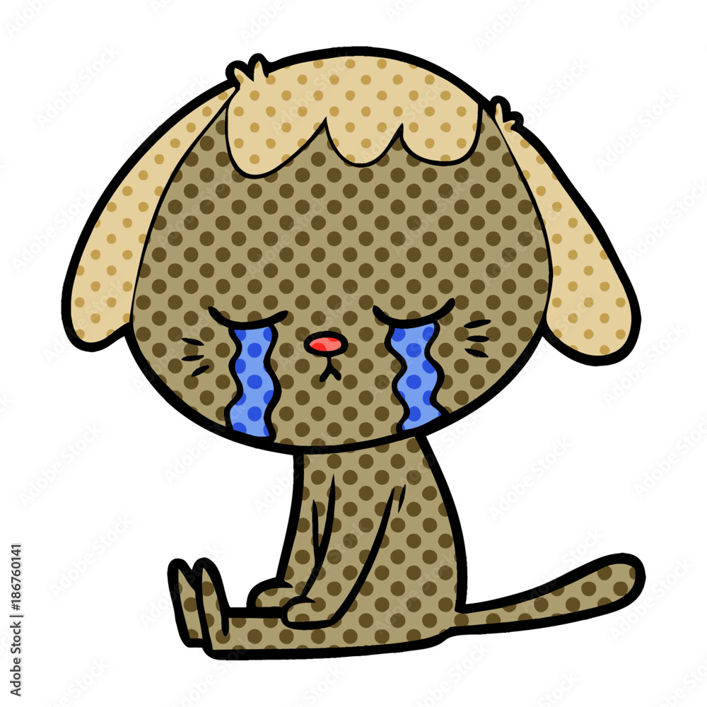 Obraz premium cartoon dog