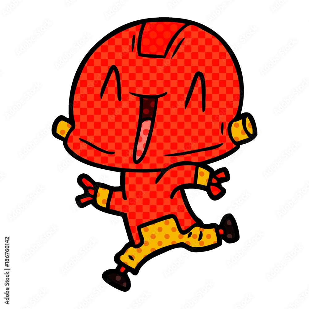 cartoon robot cartoon robot