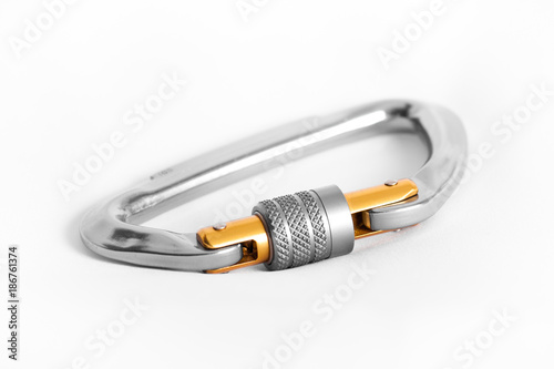 Locking carabiner photo