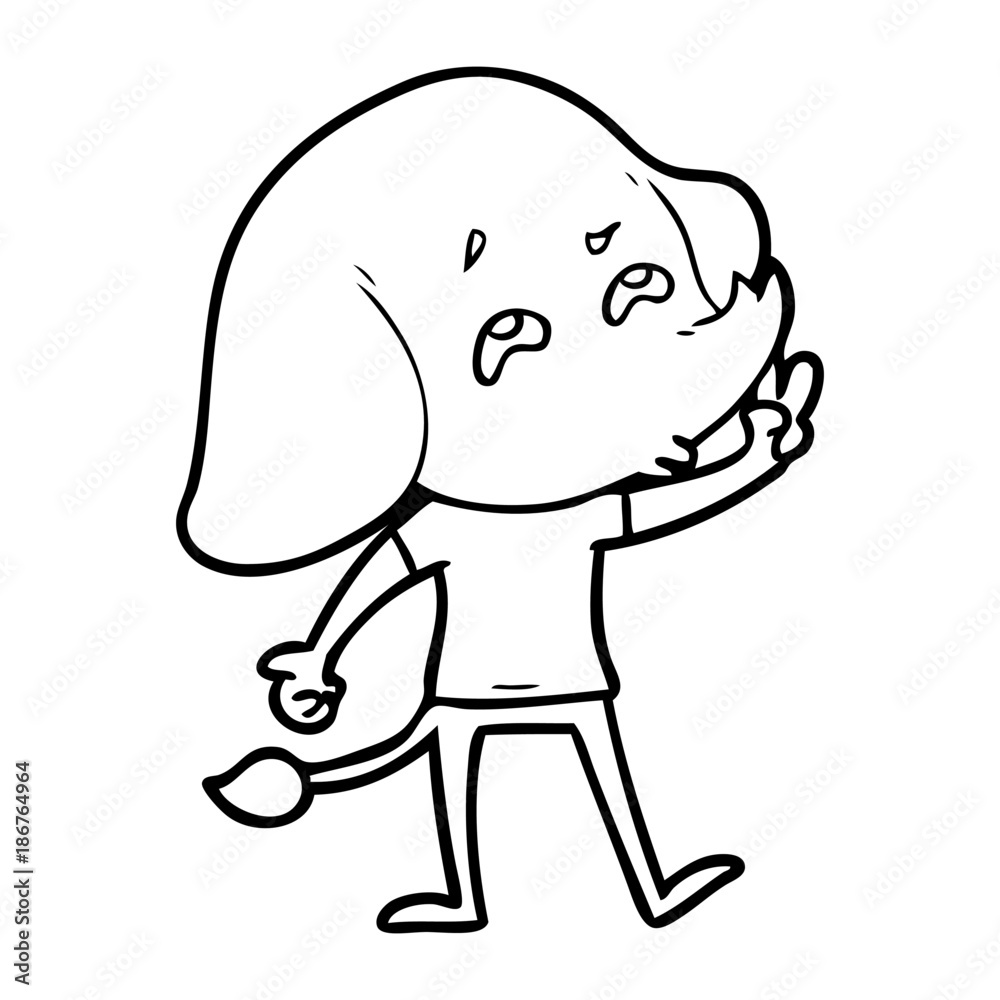 cartoon elephant remembering cartoon elephant remembering